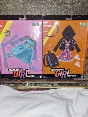 Mattel Generation Girl Lara 1999 Outfit Set of 2 - RARE hard To Find New